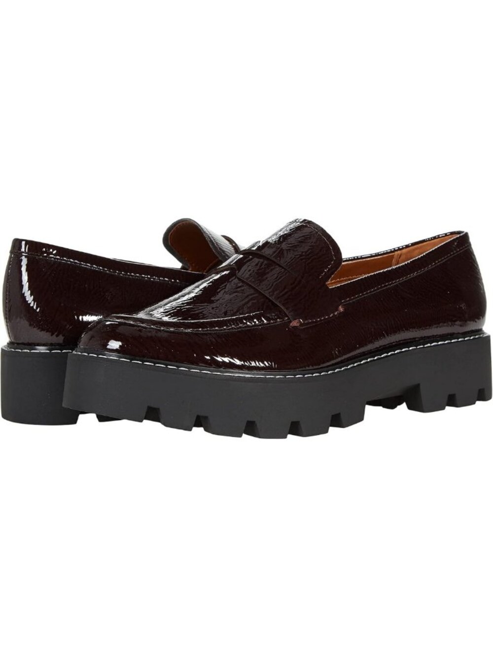 Stylish Women's Chunky Lug Sole Loafers - Comfortable & Trendy Footwear